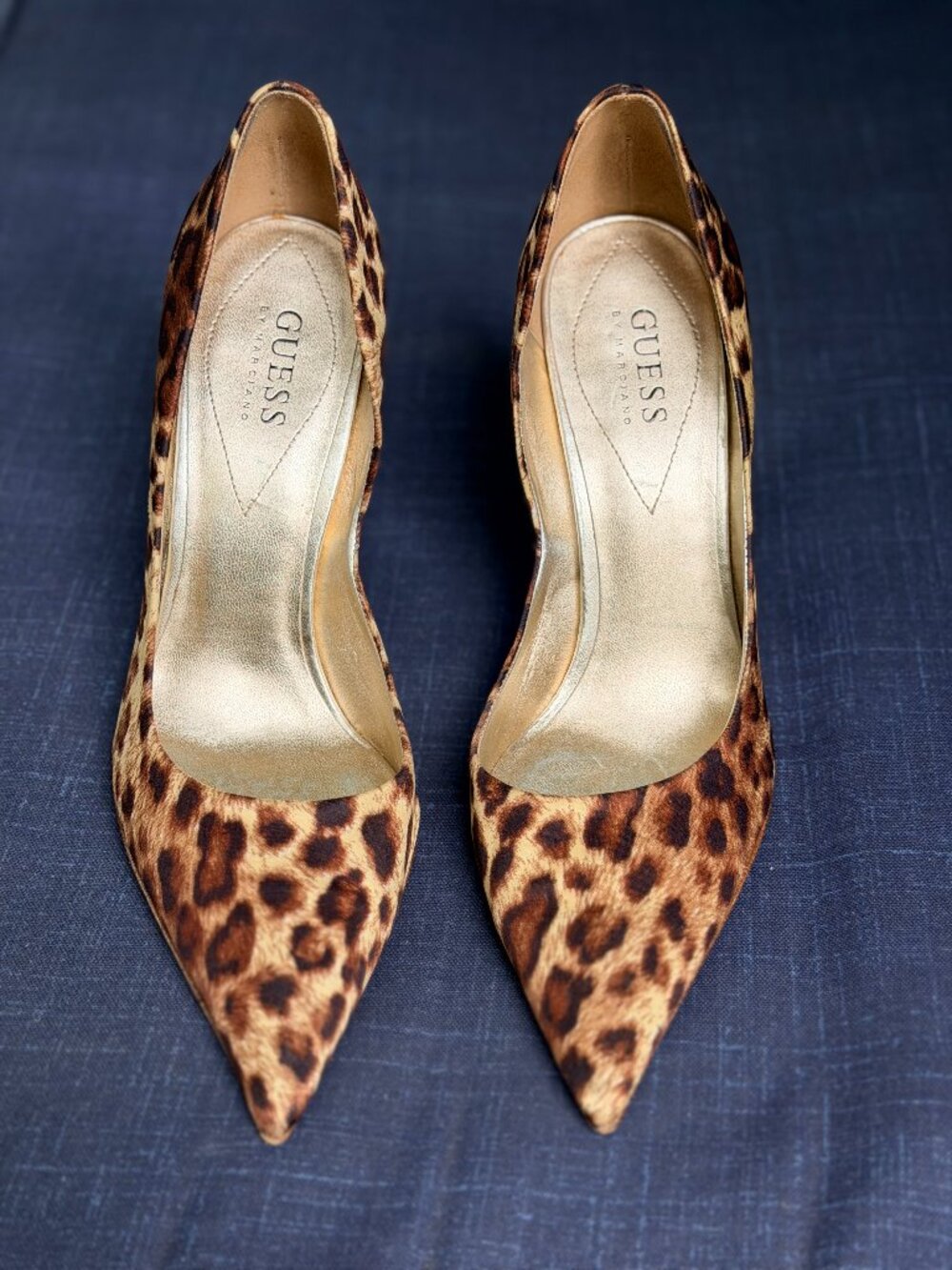 Guess by Marciano Animal Print Stilettos- Size 9